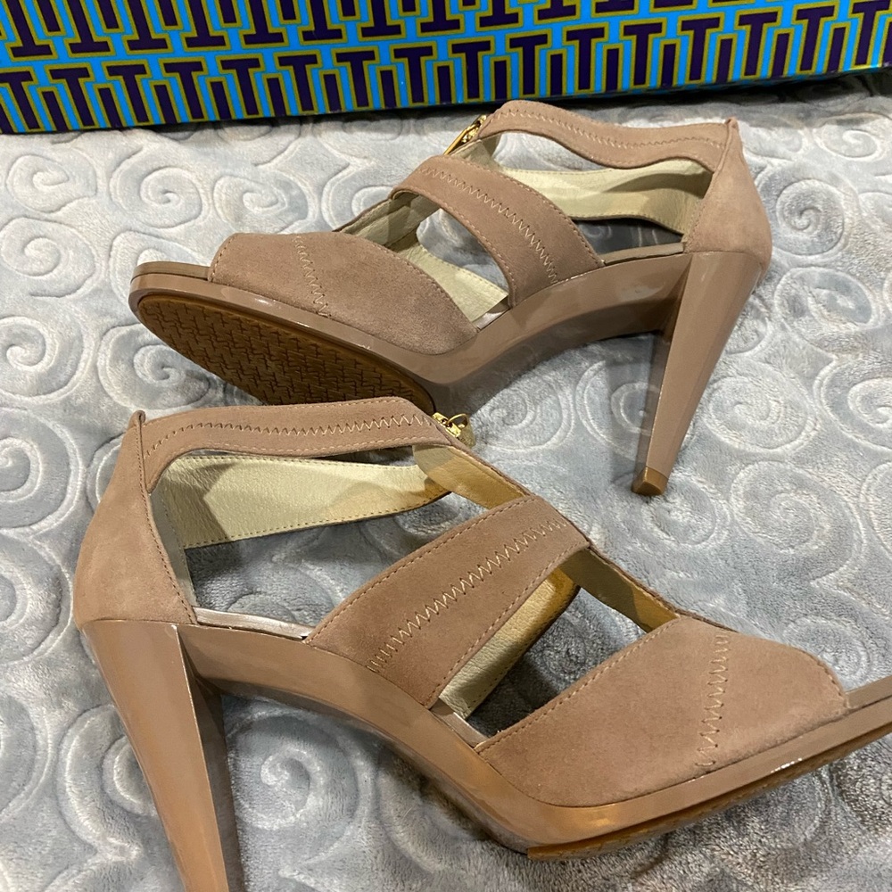 Michaels Kors Berkley T-Strap Heels #9